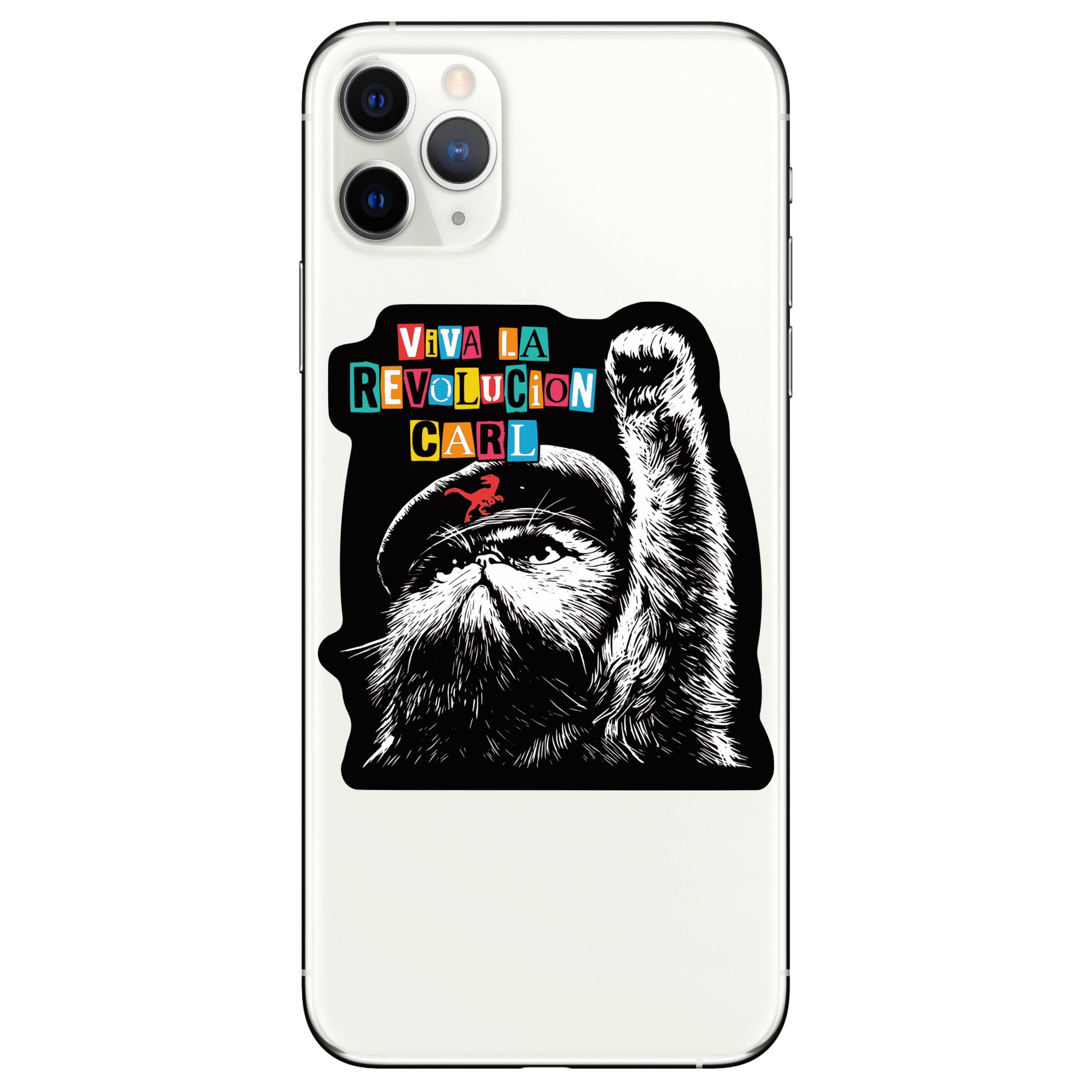 Viva La Revolucion Carl Vinyl Sticker