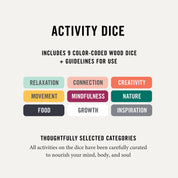 Activity Dice - Inspiration for Mood-boosting Activities