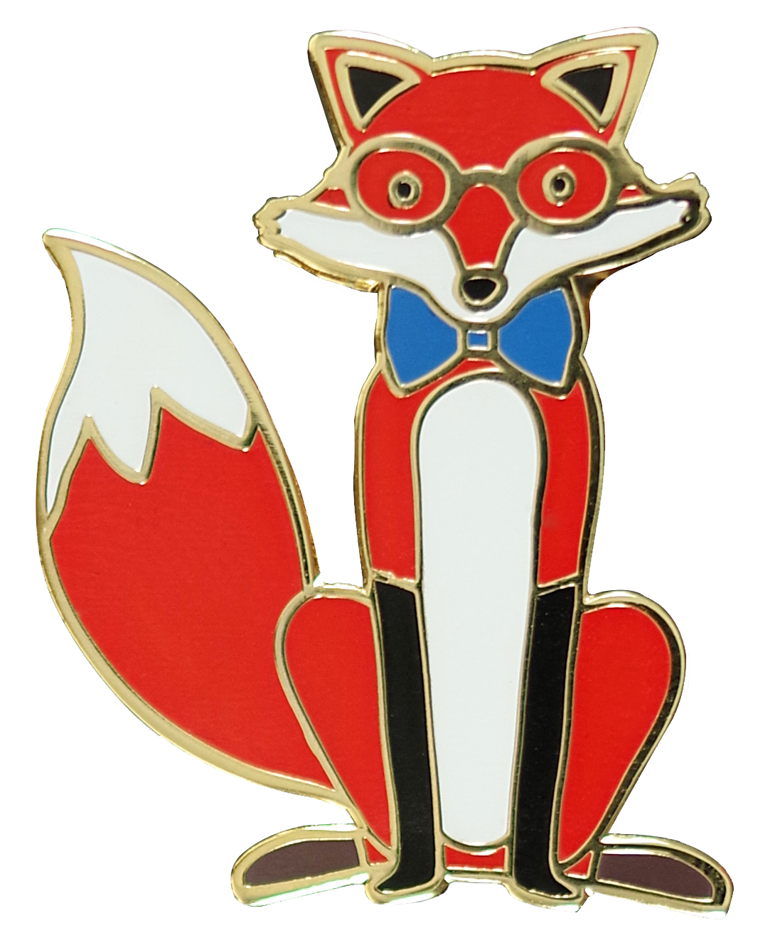 Fox Enamel Pin