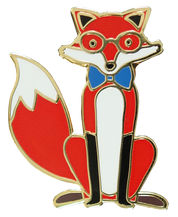 Fox Enamel Pin