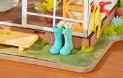DIY Miniature House Kit: Dreamy Garden House