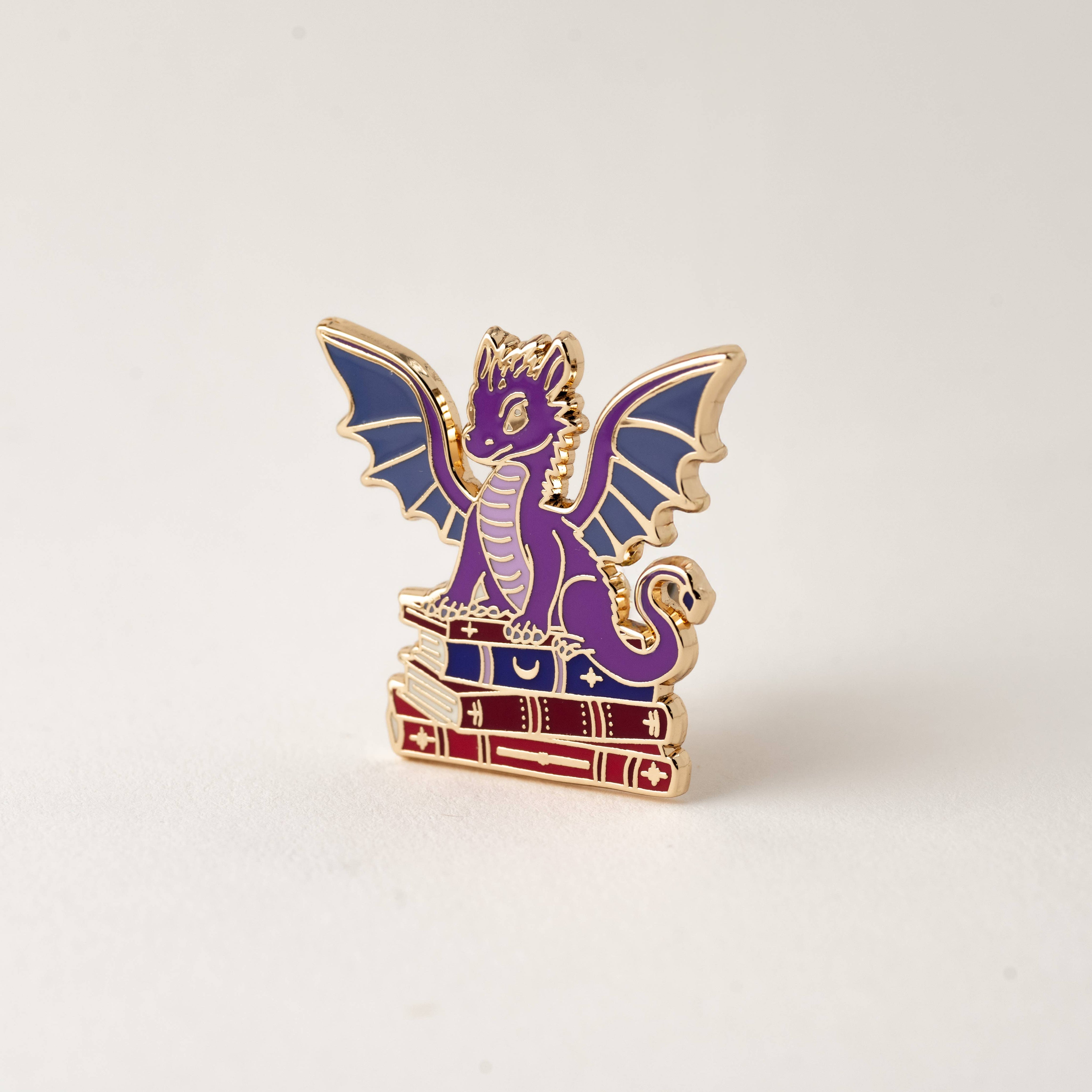 Dragon Fantasy Book Pin