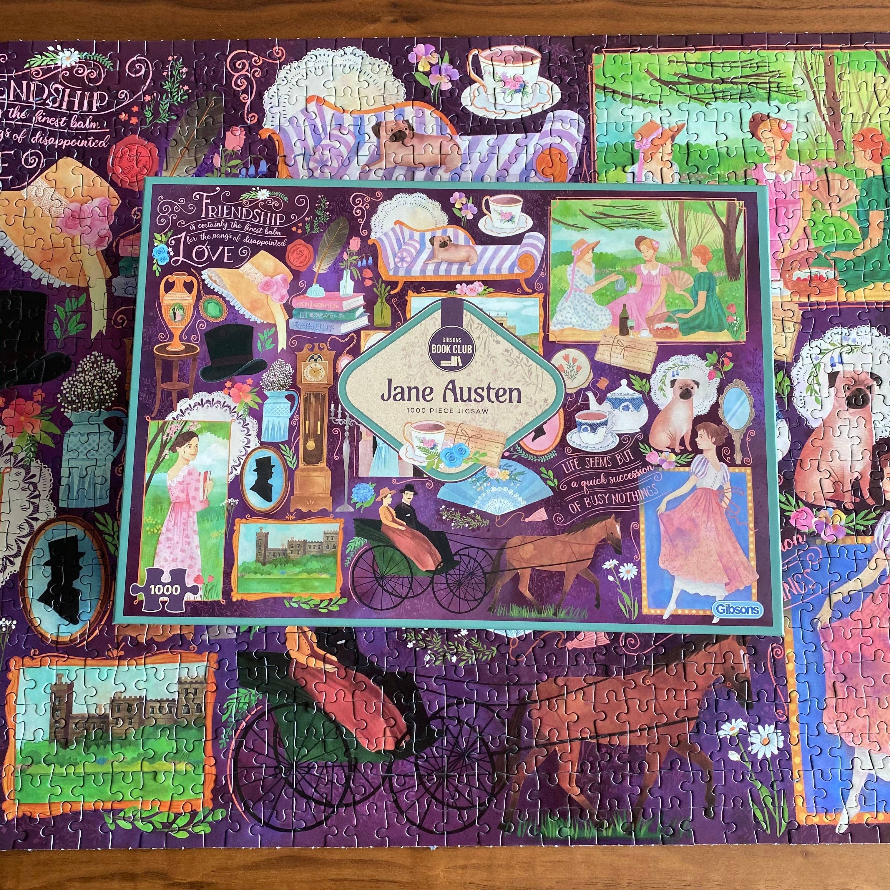 Book Club: Jane Austen 1000 Piece Jigsaw Puzzle