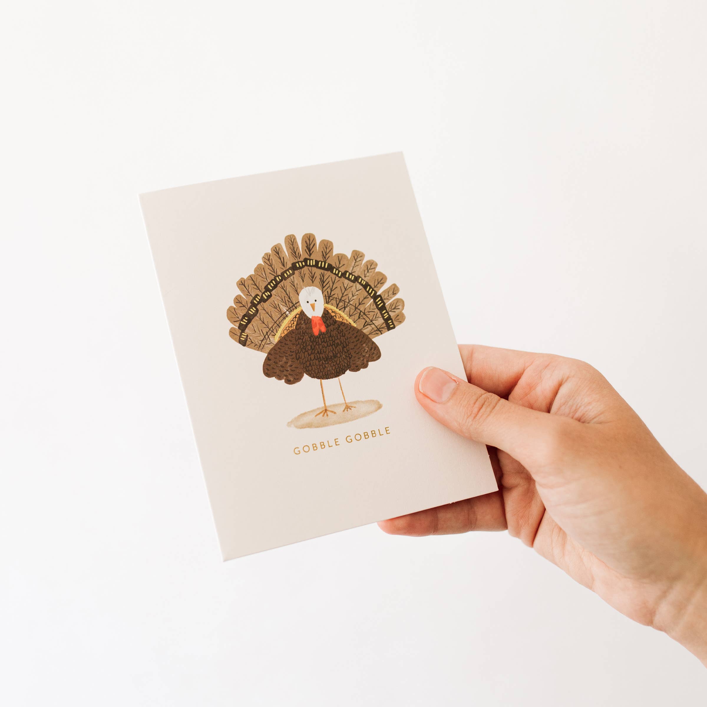 Gobble Thanksgiving Card