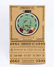 Fireflies embroidery kit