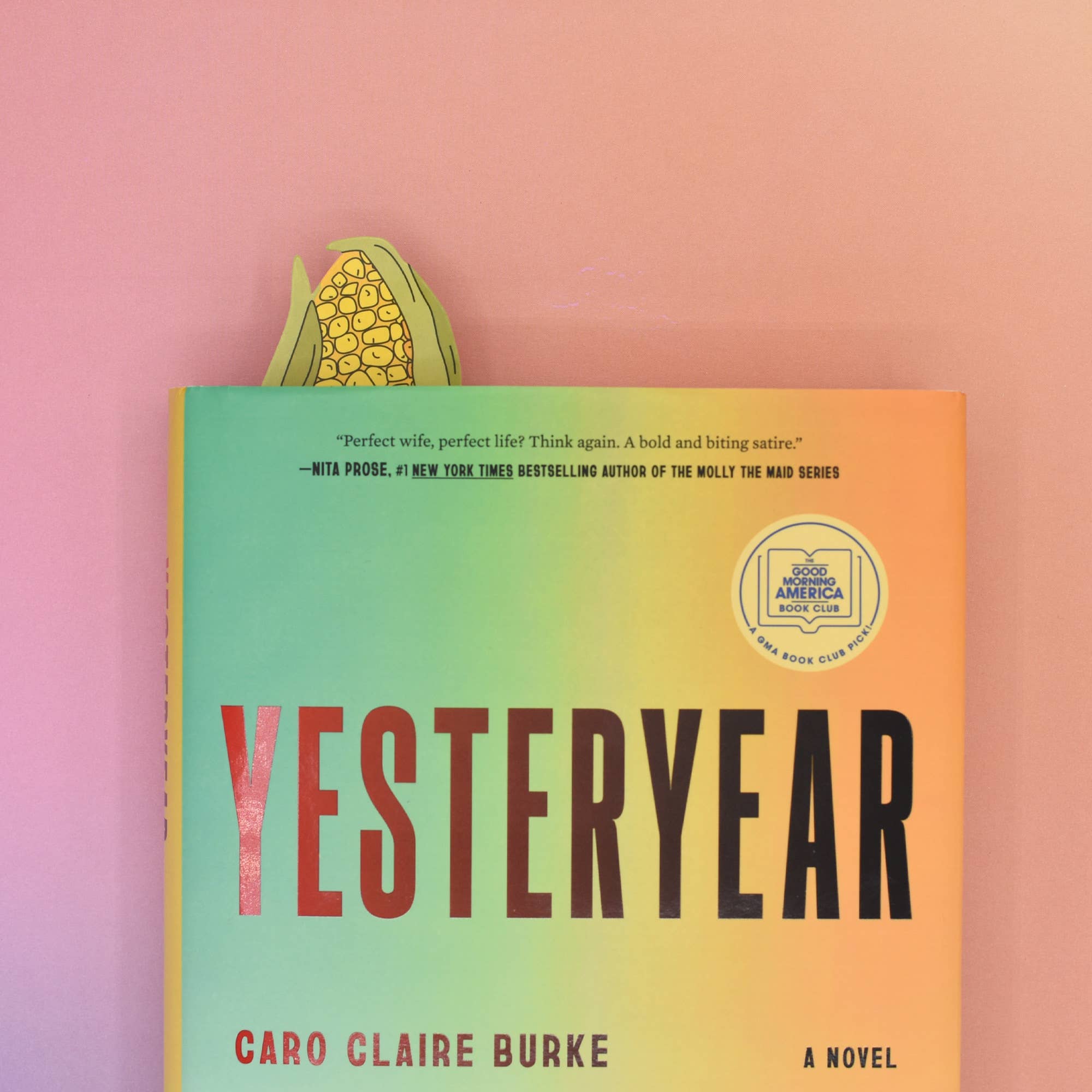 Ear of Corn Bookmark (it's die cut!)