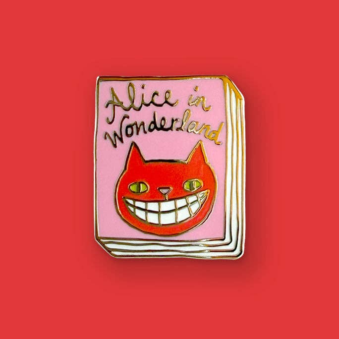 Book Pin: Alice in Wonderland