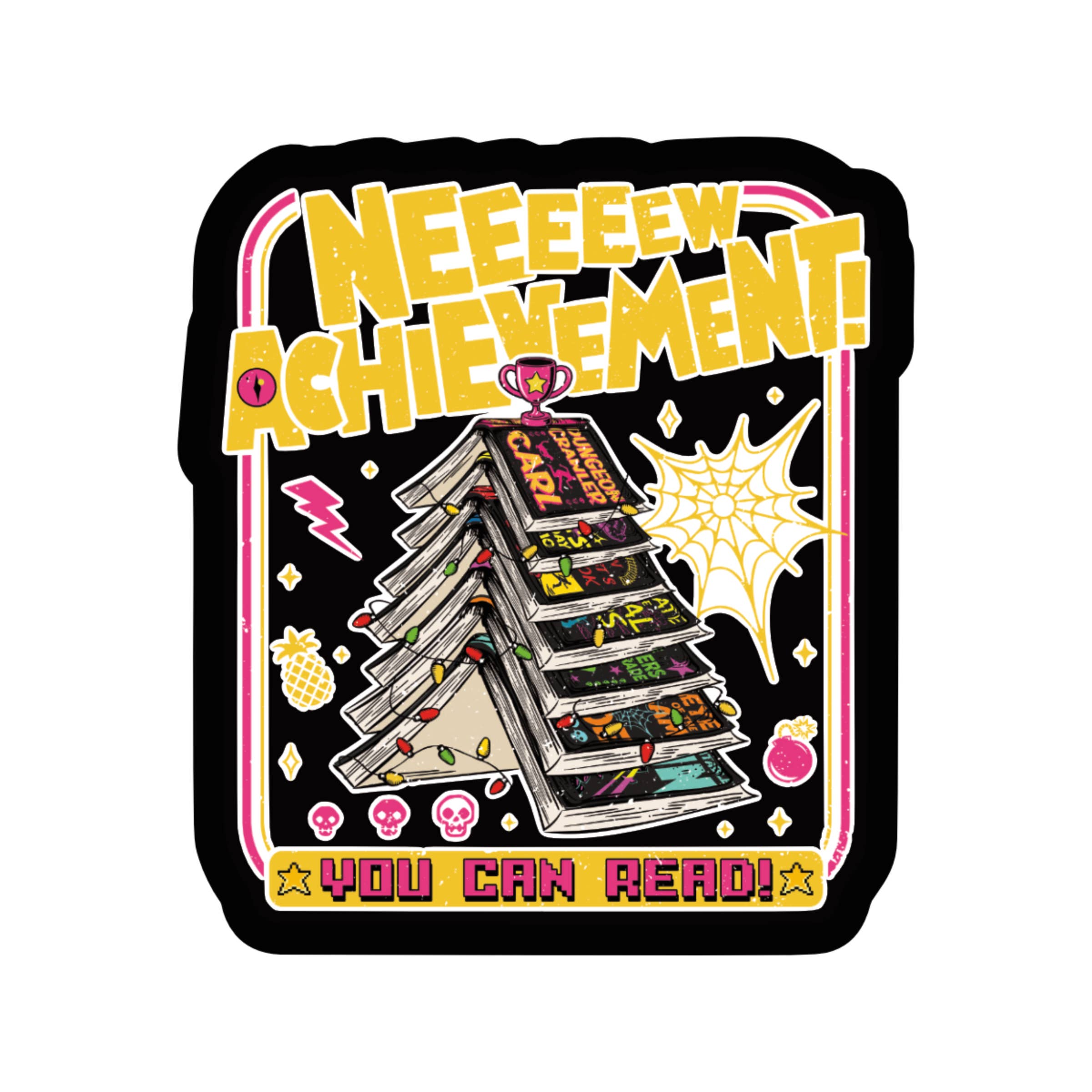 NEW Achievement! Vinyl Sticker