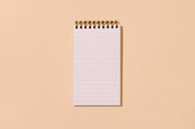 Checks Letterpress Pocket-size Spiral Notebook