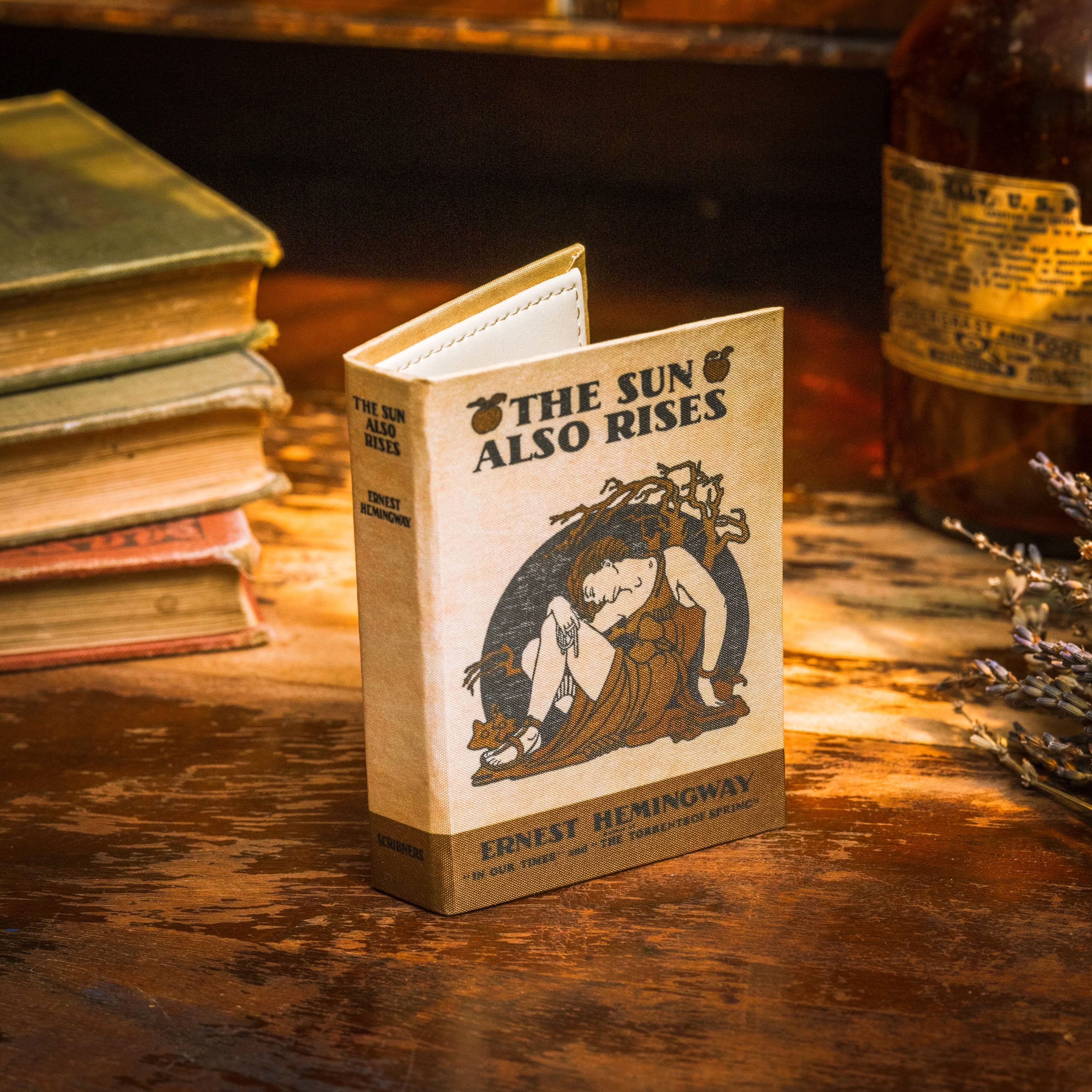 The Sun Also Rises by Ernest Hemingway 1926 Book Wallet