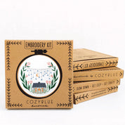 Golden slumbers embroidery kit