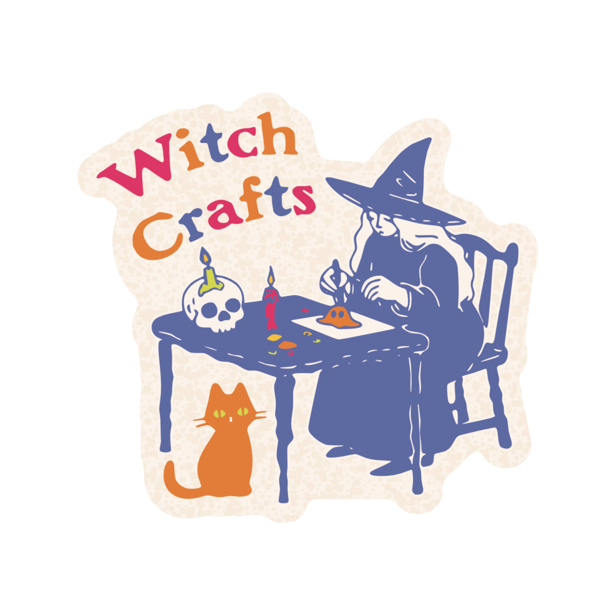 Witch Crafts Vinyl Sticker