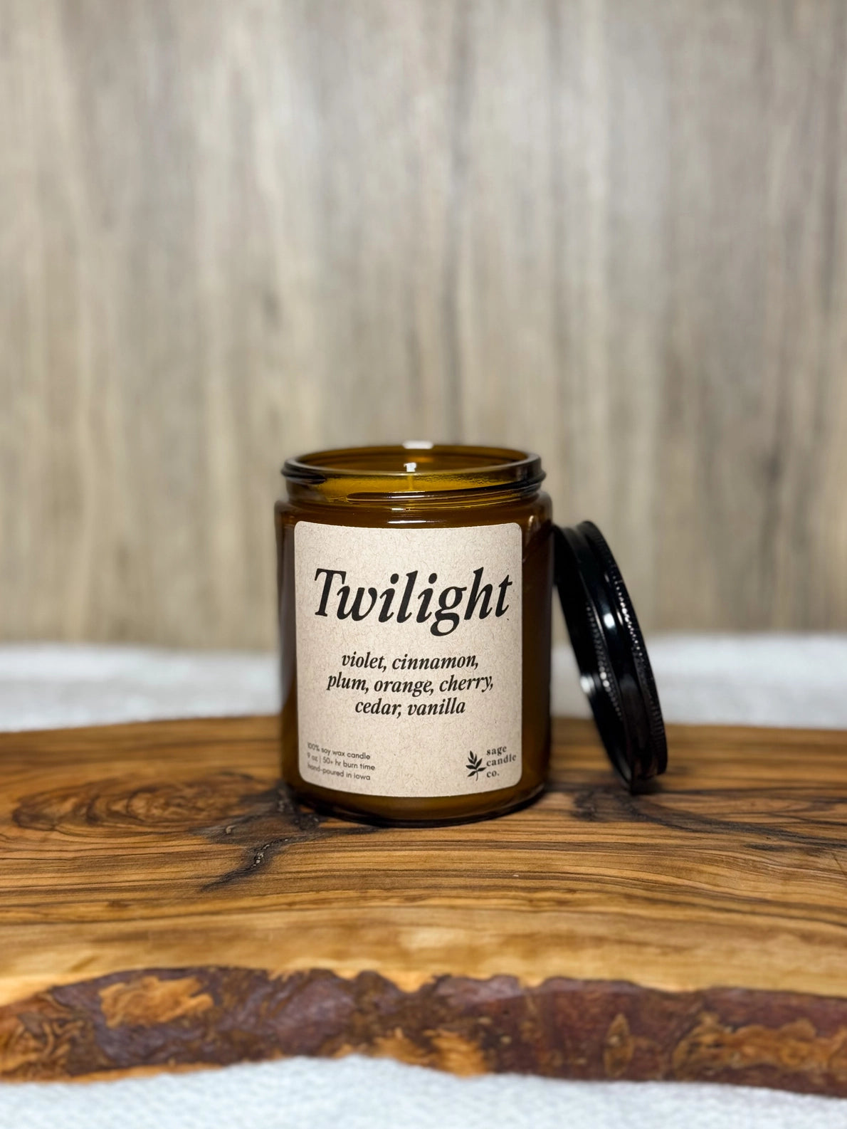 Twilight - 100% Soy Wax Candle