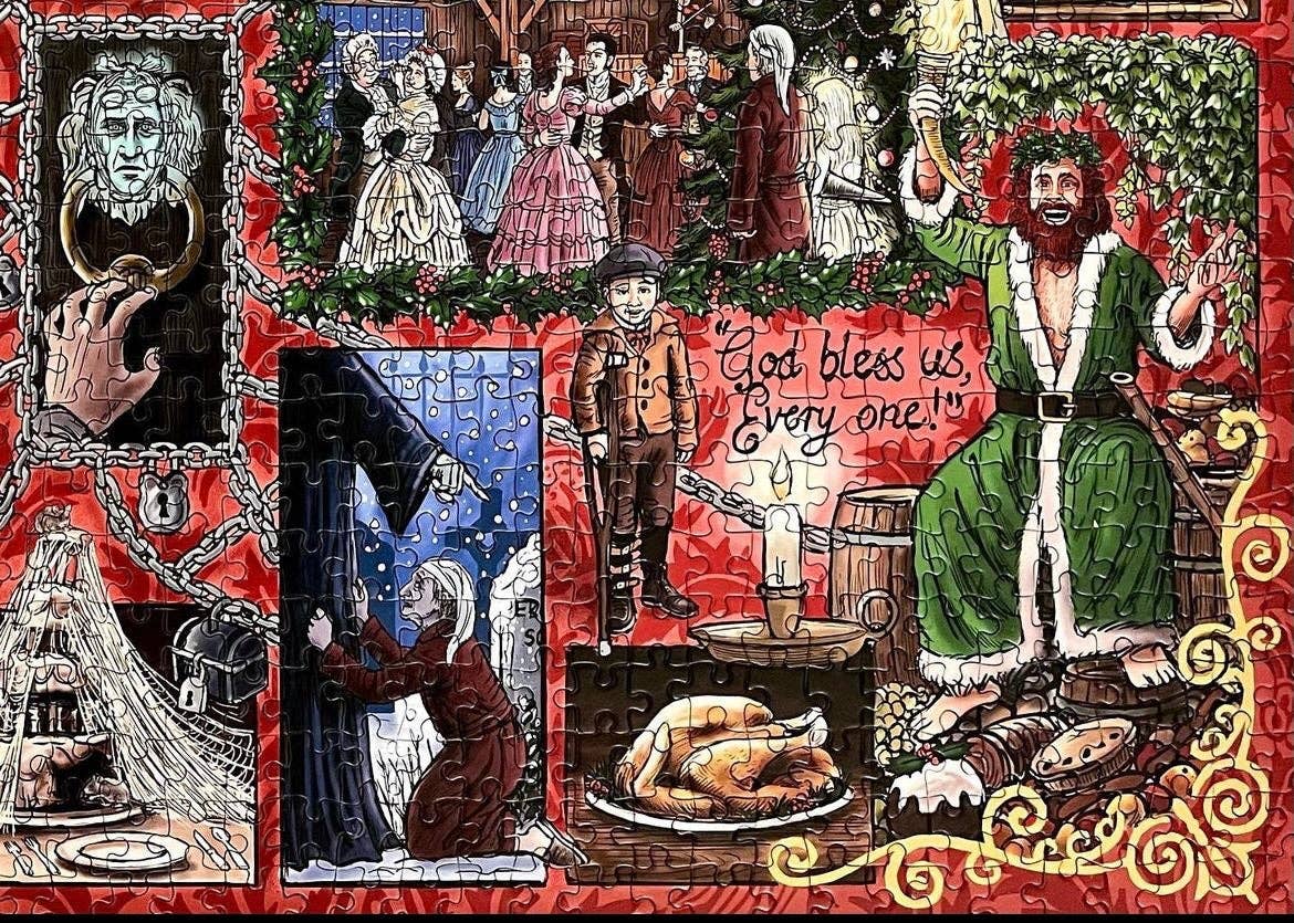 Book Club: Charles Dickens 1000 Piece Jigsaw Puzzle