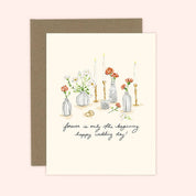 Forever is Only the Beginning Wedding card