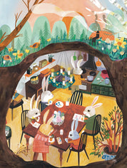 Spring Preparations - 500 Piece Spring Easter Jigsaw Puzzle