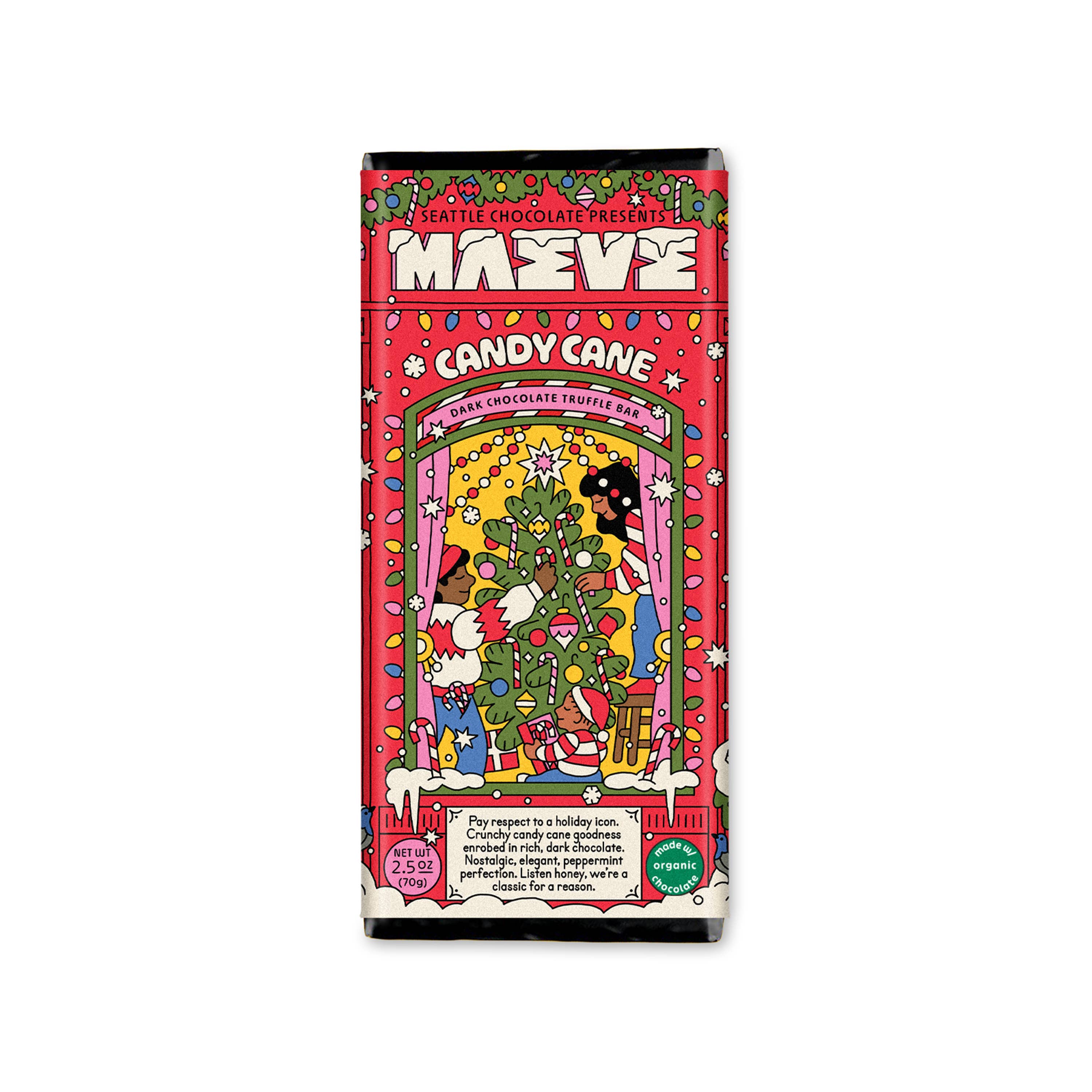 Holiday - Candy Cane Truffle Bar