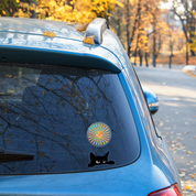Sneaky Kitty Vinyl Sticker