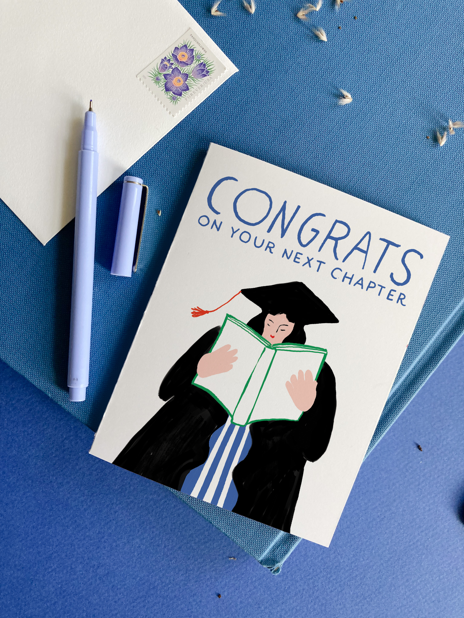 Next Chapter Grad - Congratulations Graduation Card