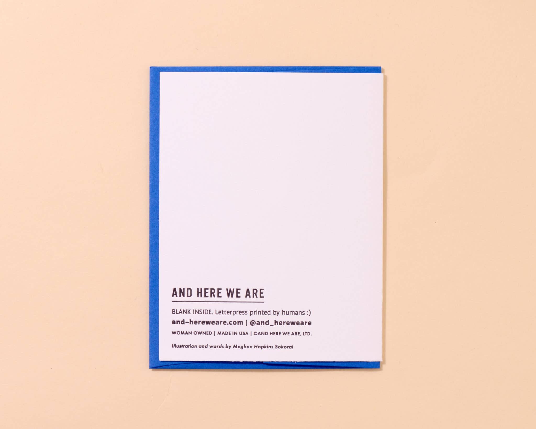 Murder True Crime Halloween Crows Letterpress Greeting Card