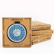 I see the moon embroidery kit