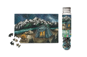 Camping in Pacific Northwest National Park - Mini Jigsaw Puzzle