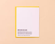 Thank You Sew Much Letterpress Thank You Card