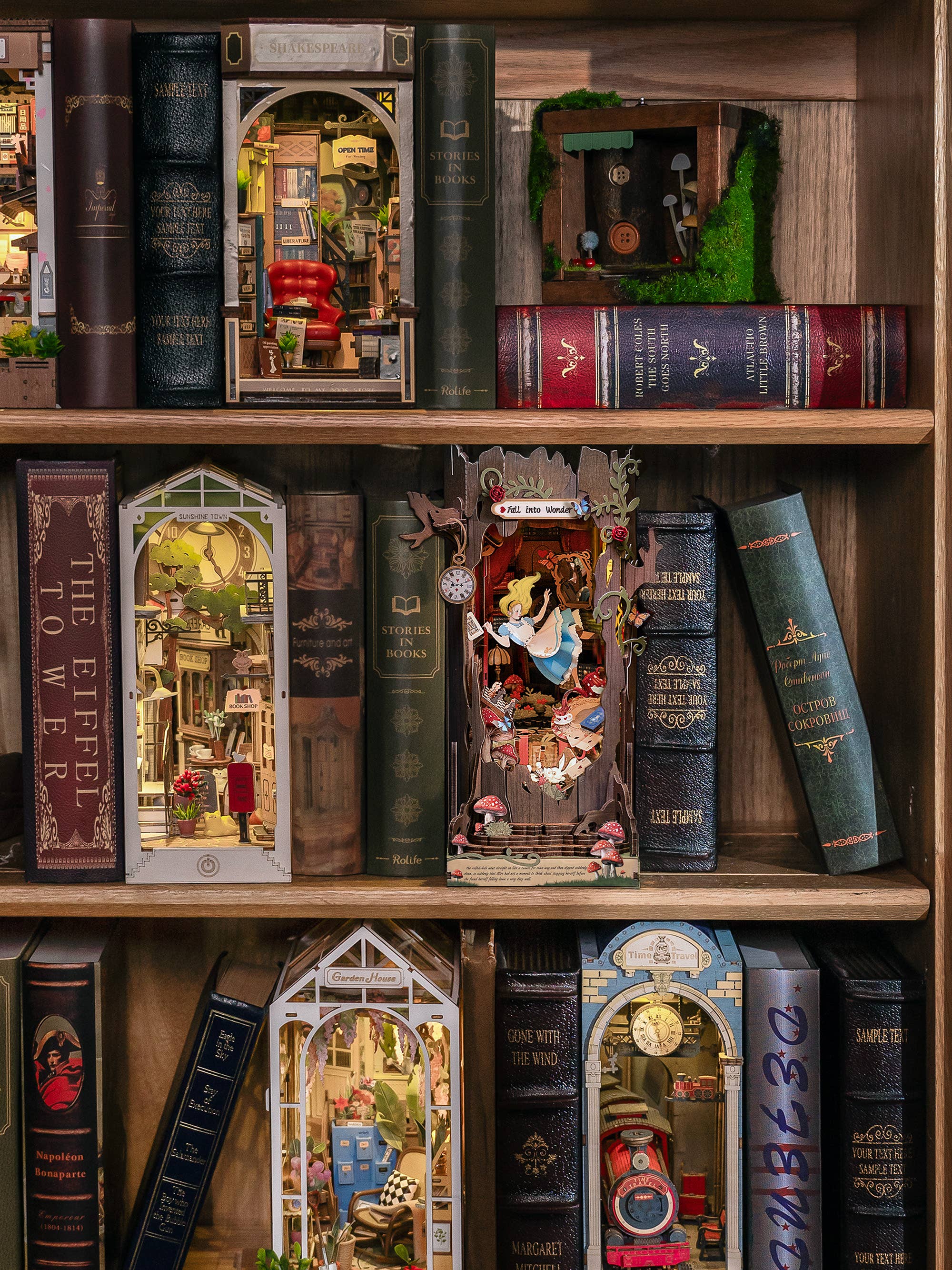 DIY Book Nook Kit: Fall into Wonder
