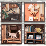 DIY Book Nook Kit: The Scholar's Bookstore