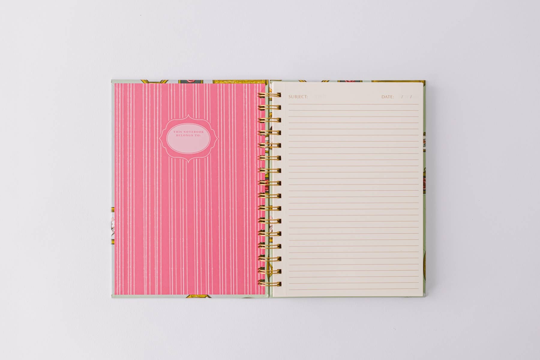 Mouse Cameo Spiral Notebook