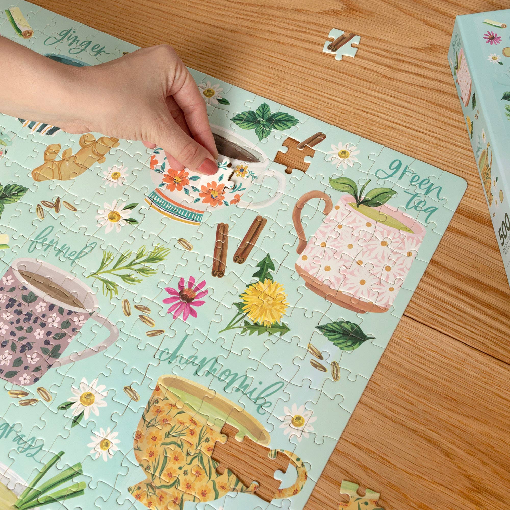 Tea Time - 500 Piece Jigsaw Puzzle