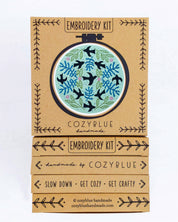 Blackbird embroidery kit