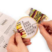 Books Mini Cross Stitch Embroidery