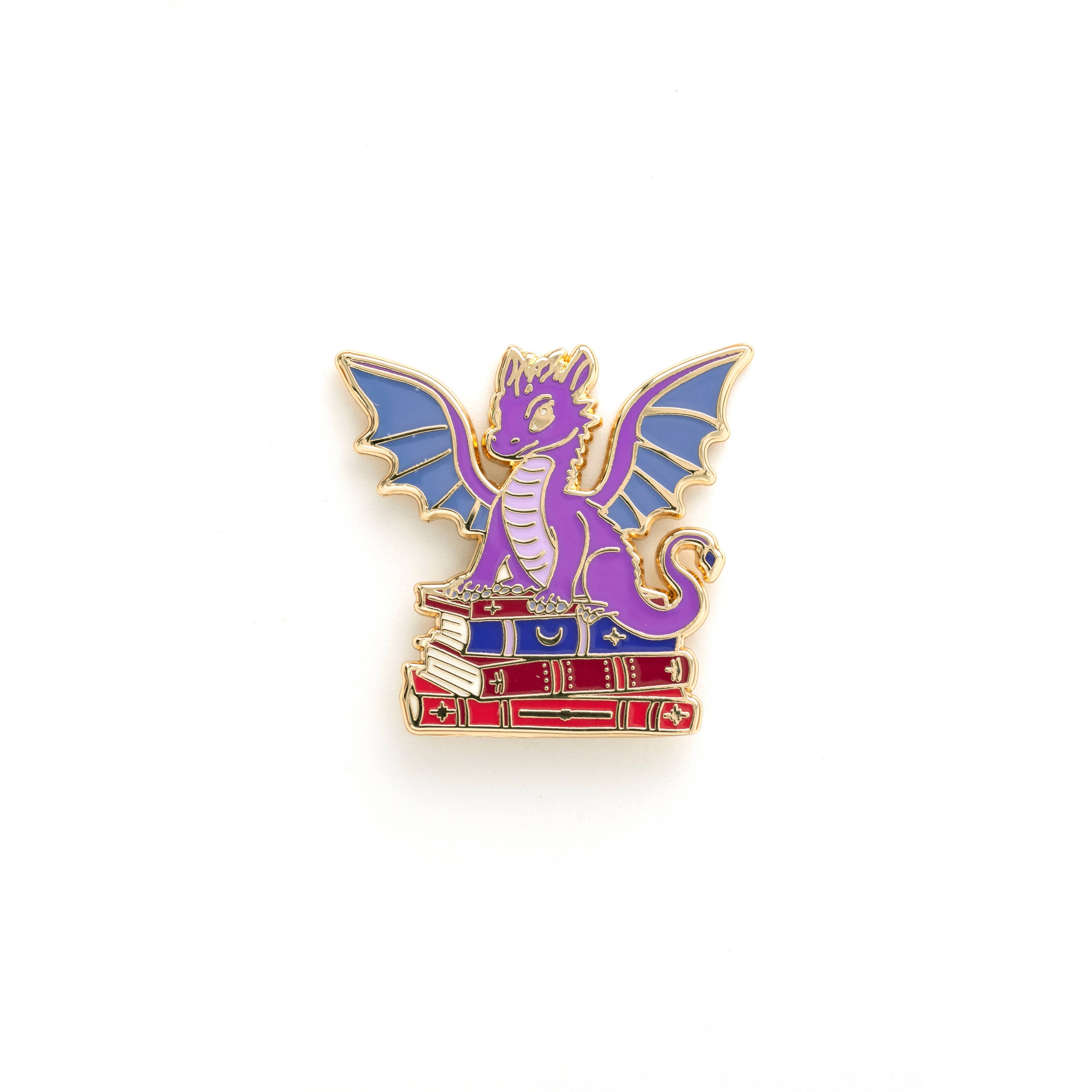 Dragon Fantasy Book Pin
