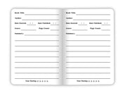 Book Club Log Book - Two 20-page books - Review your reading