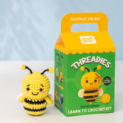 Craft Hero Threadies - Crochet Learning Kit - Beatrice the Bee