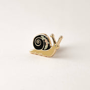 Garden Snail Lapel Pin