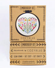 Full heart embroidery kit