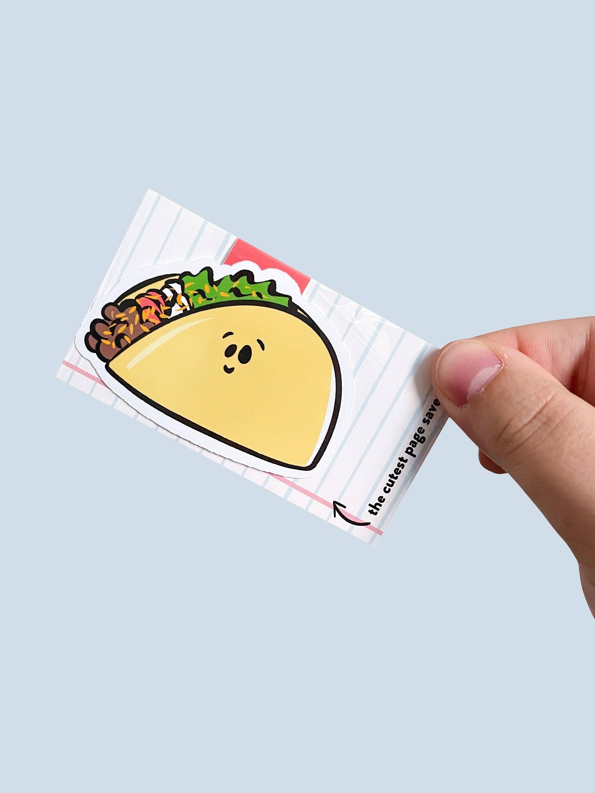 Taco Magnetic Bookmark