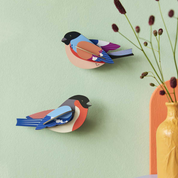 3D Wall Art - Garden Birds - Finches