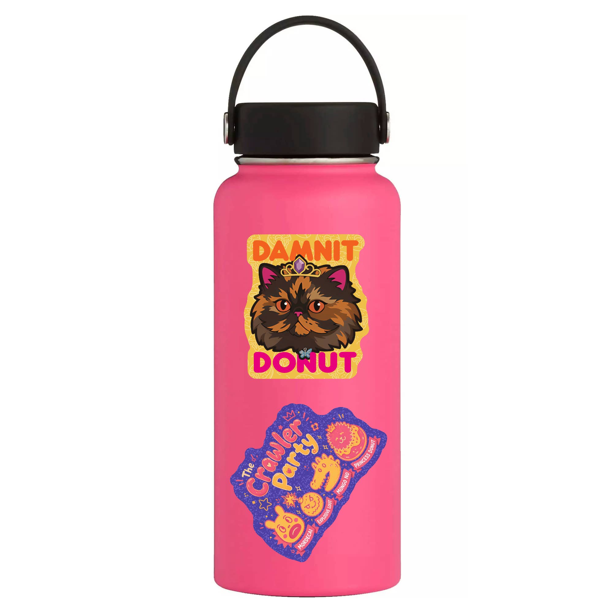 Damnit Donut Vinyl Sticker