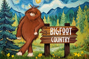 Bigfoot Country - Mini Jigsaw Puzzle