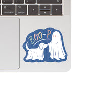 Halloween Boop Ghost Dog Vinyl Sticker