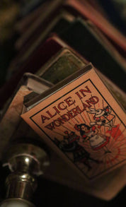 Alice in Wonderland Lewis Carroll 1865 Book Wallet