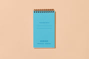 Checks Letterpress Pocket-size Spiral Notebook