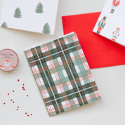 Merry Plaid Holiday Greeting Card