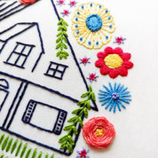 Guest house embroidery kit