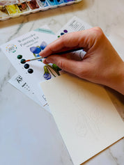 Violet Watercolor Kit