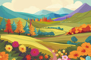Mountain Meadows - Mini Jigsaw Puzzle