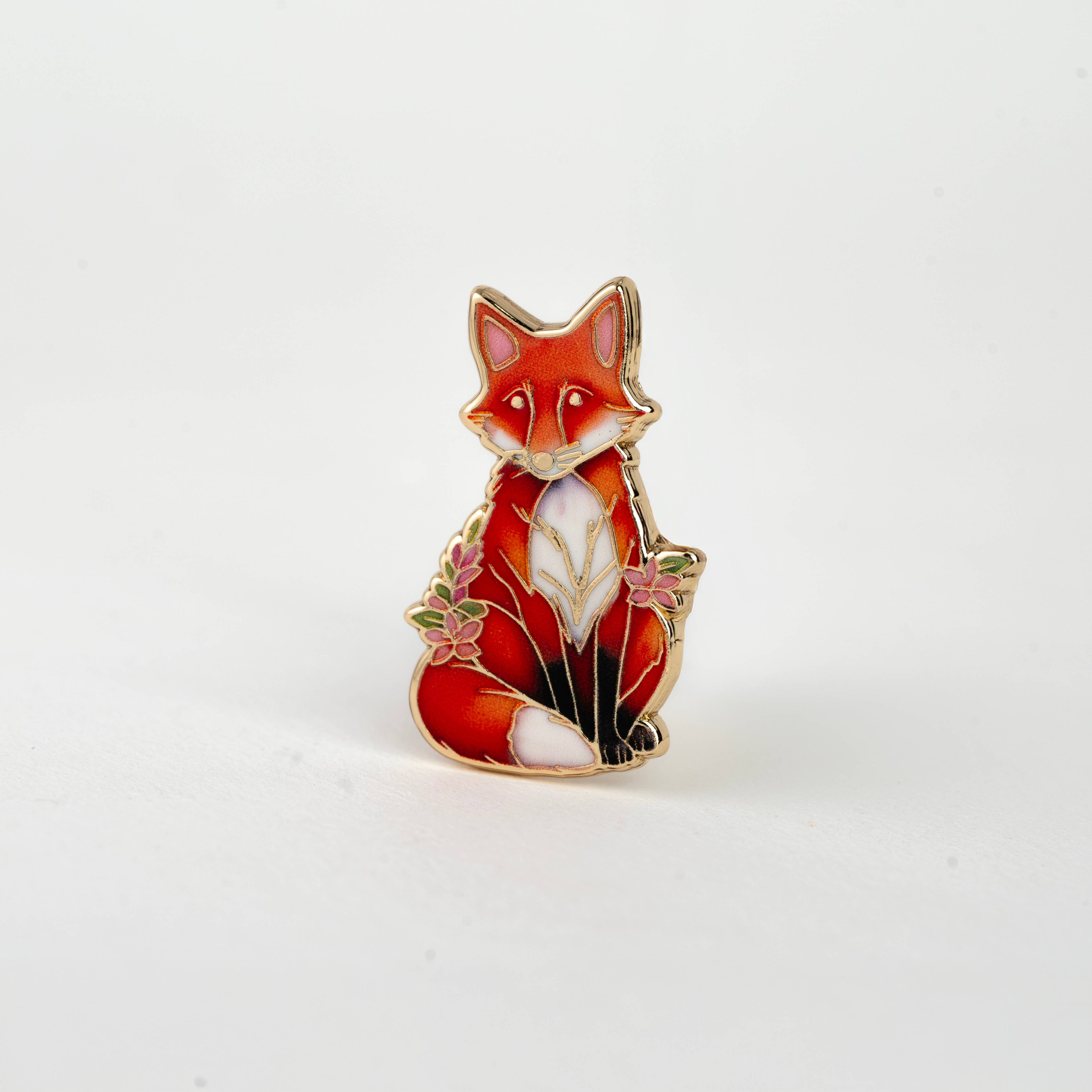 Red Fox Pin